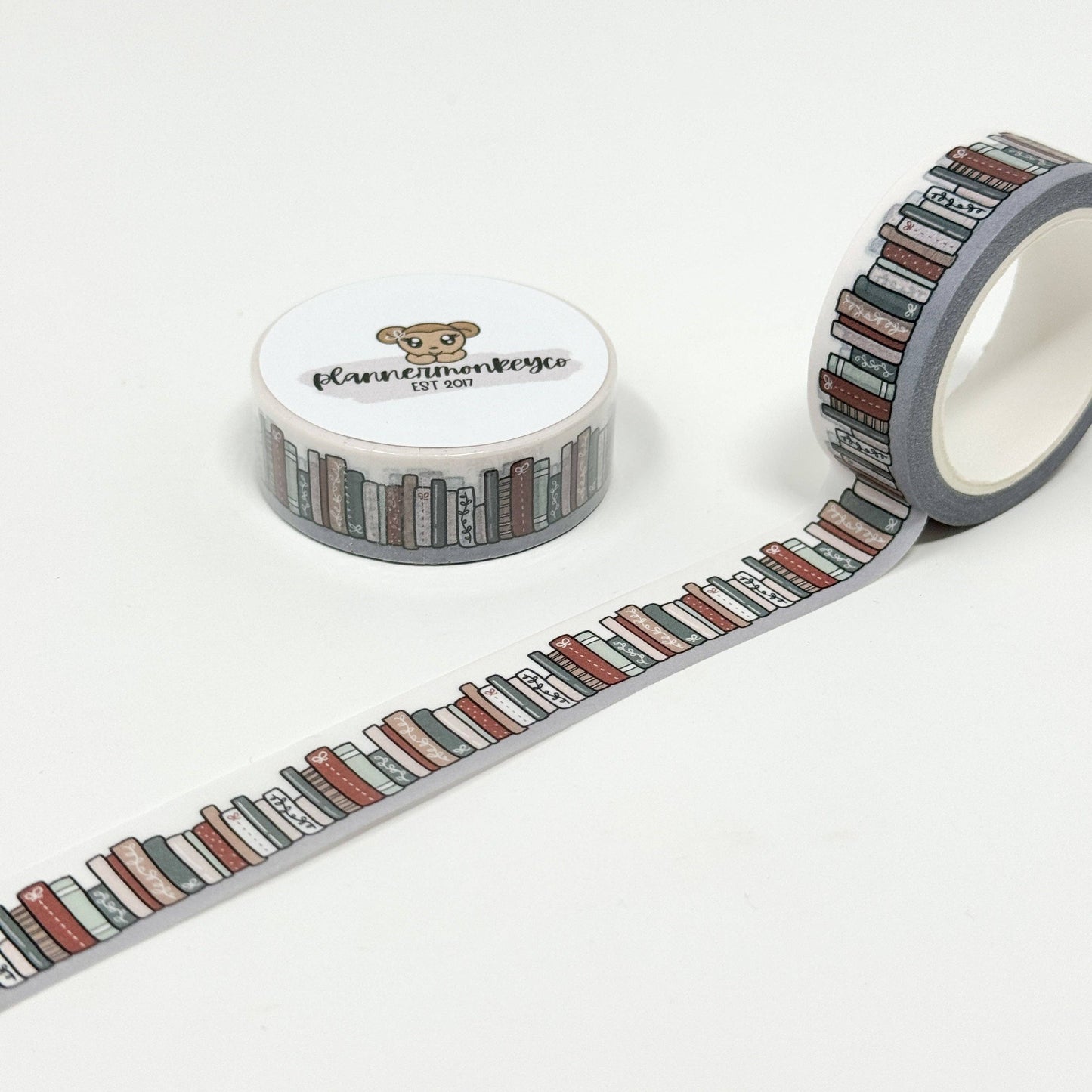 Bookshelf 4.0 (boho) washi tape | 15MM