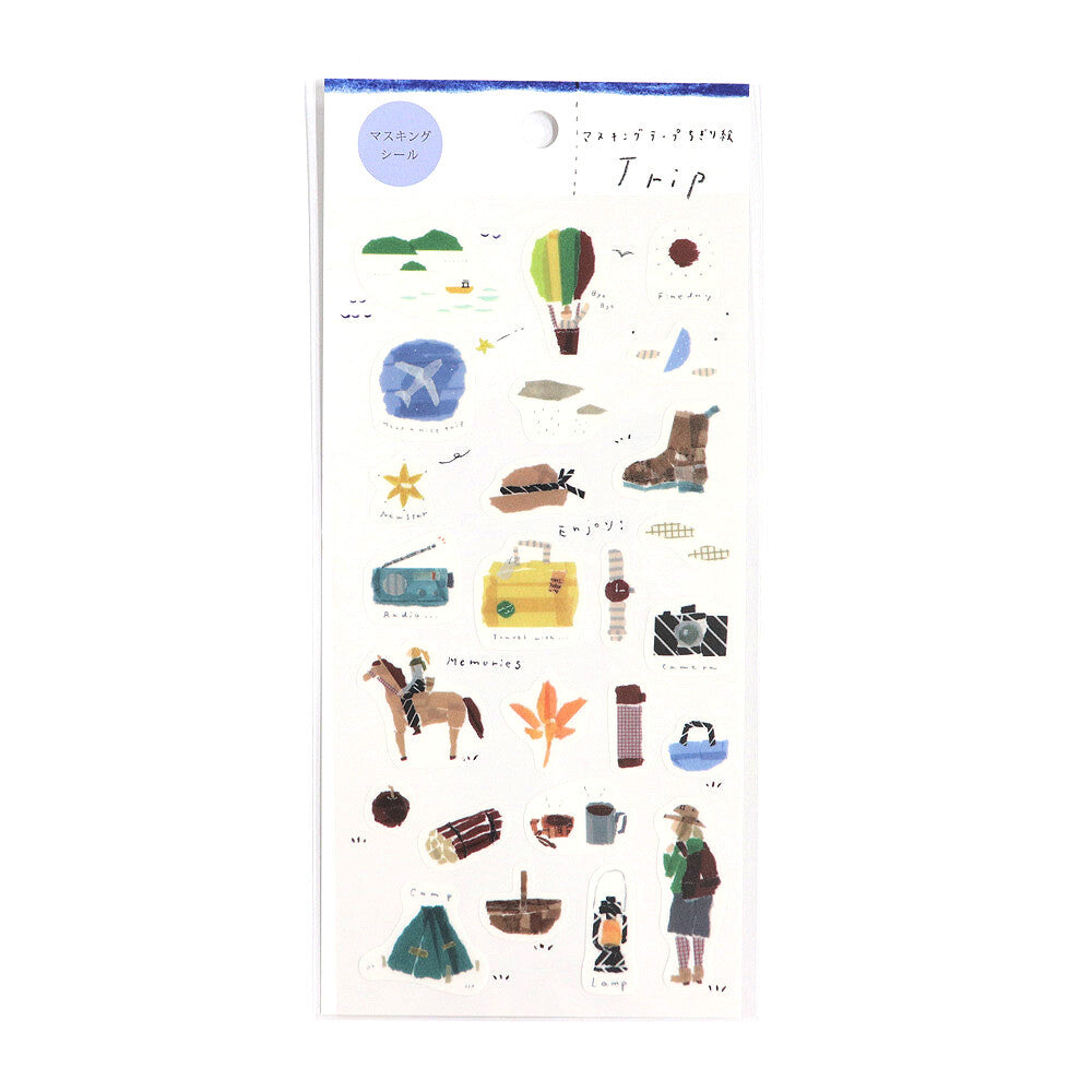 Miki Tamura Stickers - Trip
