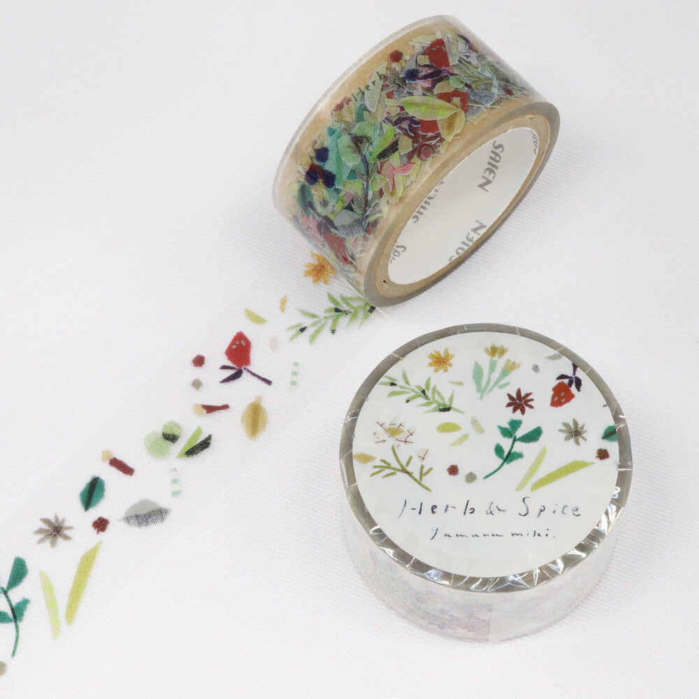 Miki Tamura Herb & Spice 20mm x 3m washi