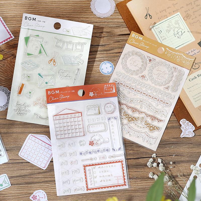 Life Record - Clear Stamp