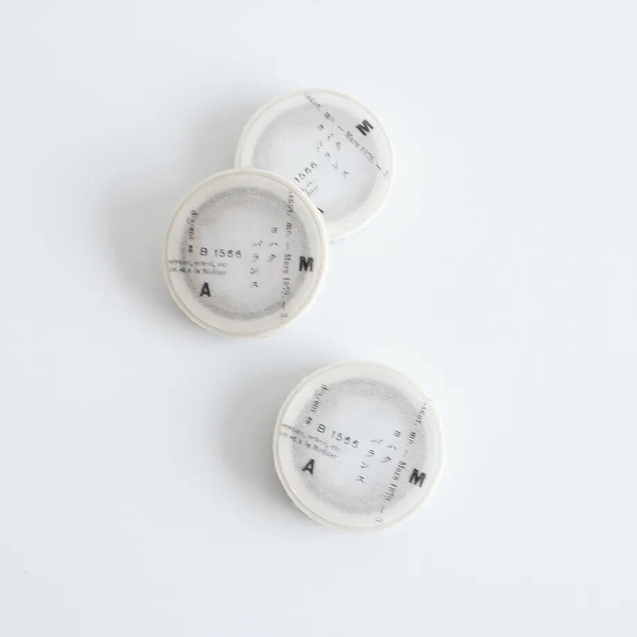 Yohaku Balance Letters and Numbers 7mm Masking Tape