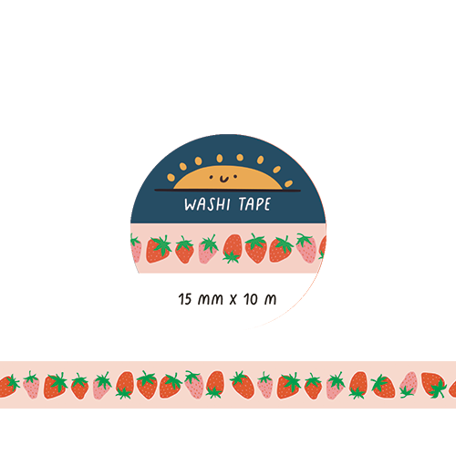 Washi Tape - Strawberry