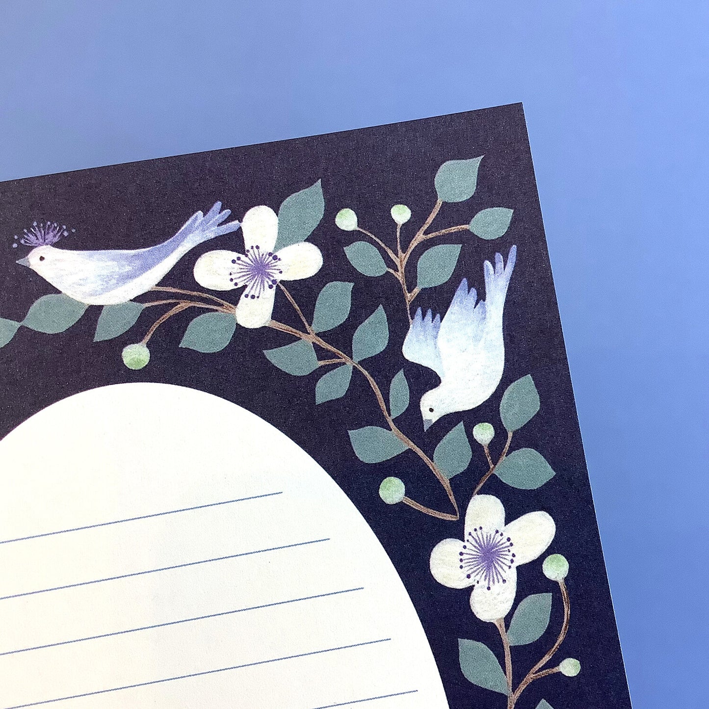 Bird and Flower A6 Letter set