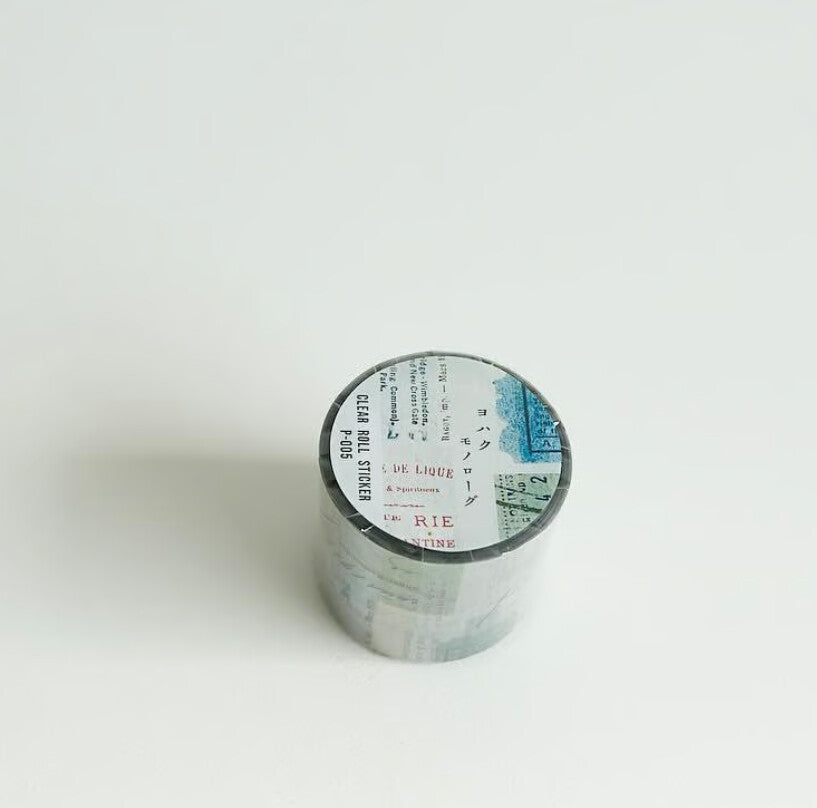 Yohaku Roll Seal Monologue PET Tape