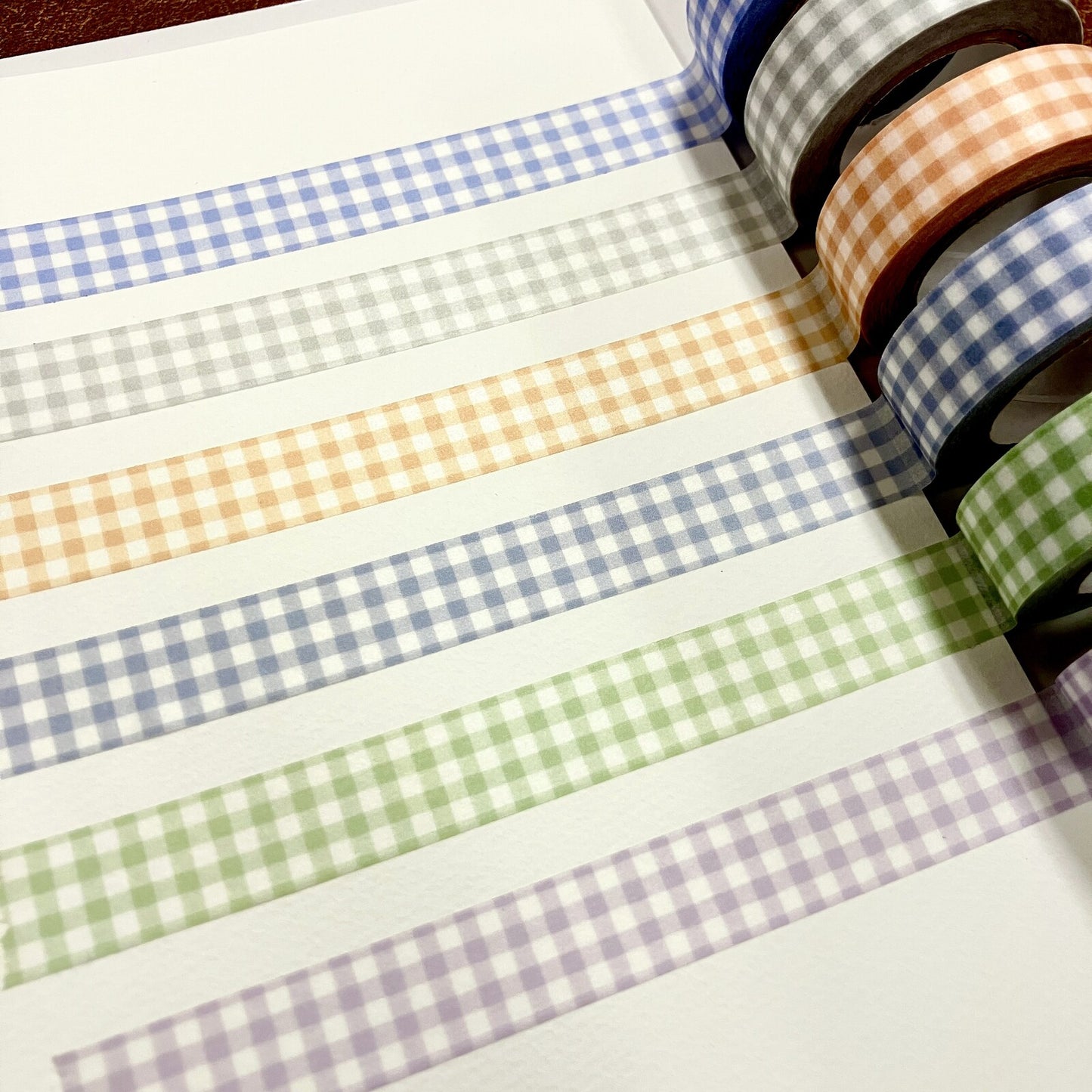 Gingham Check Washi Tape