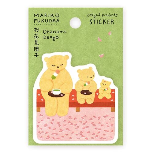 Hanami Dango Mariko Fukuoka Sticker