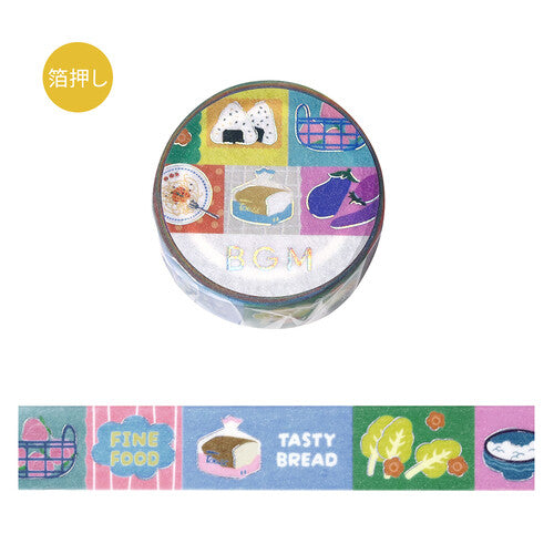 LIFE POP FOOD Washi Tape