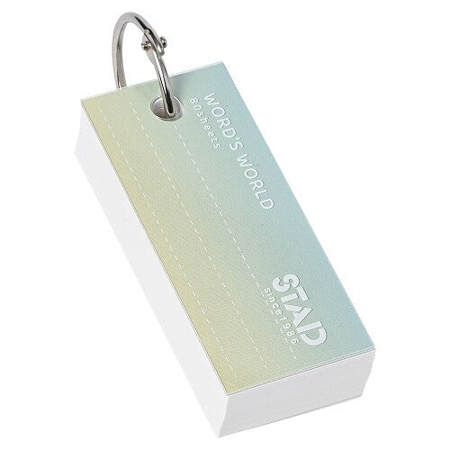 Notepad Word Cards with Cover