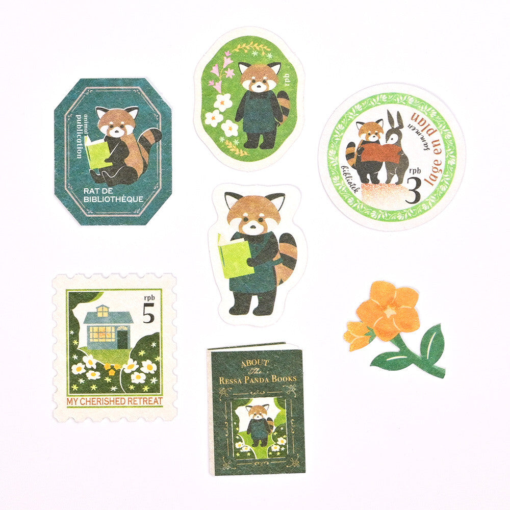 Flake Seal RESSA Lesser Panda Bookstore