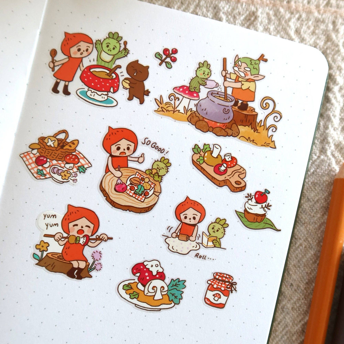Forest Delights - Sticker Sheet