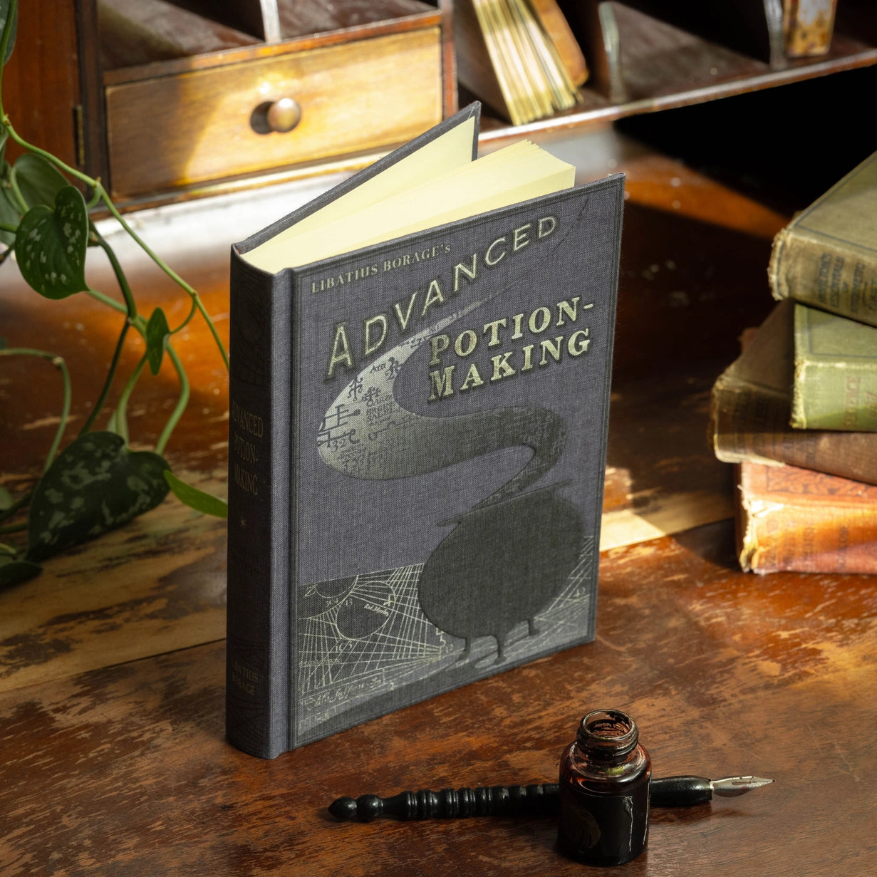 Advanced Potion Making Journal, Vintage Cover, Blank Pages