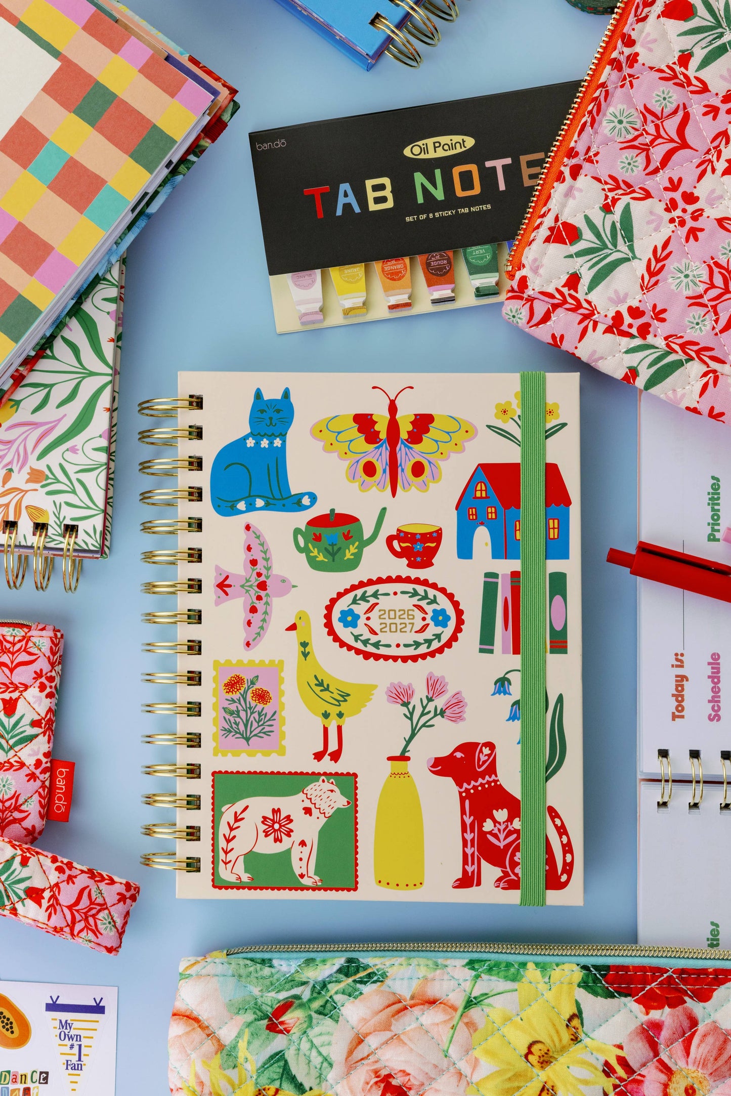 Medium 17-Month Academic Planner, Icons
