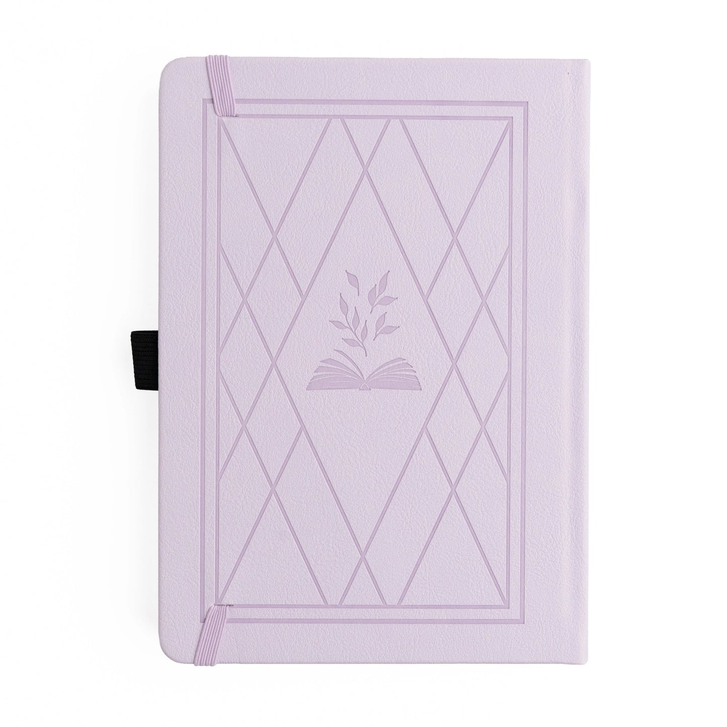 Vintage Library in Lilac: Reading Journal (A5 Size)