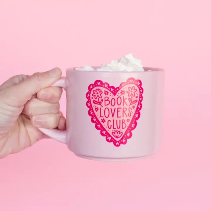 Book Lover Mug (Pink)