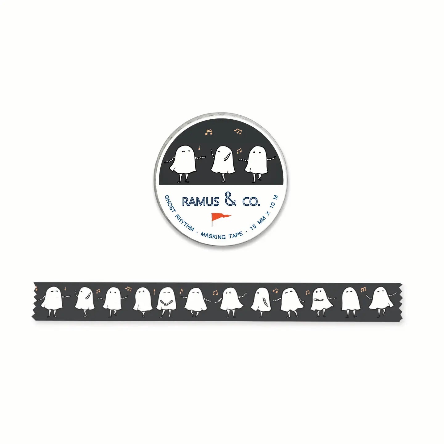 Ghost Rhythm Masking Tape