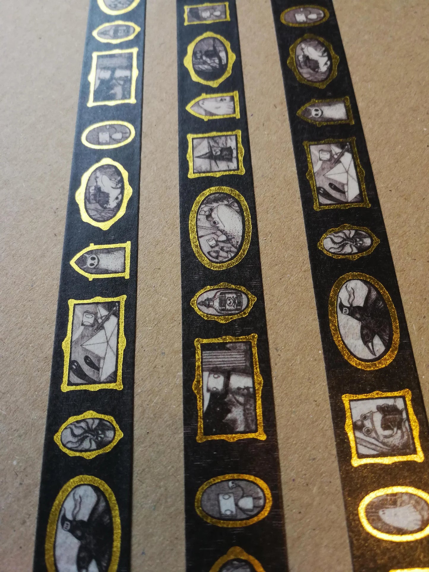 Gallery of Curiosities Gold Foiled Washi Tape