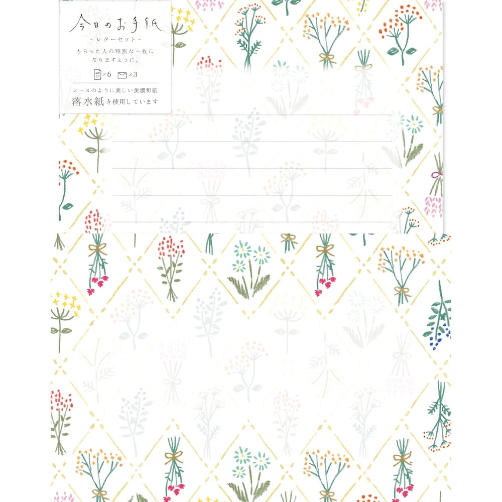 Today's Letterset - Dried Flowers
