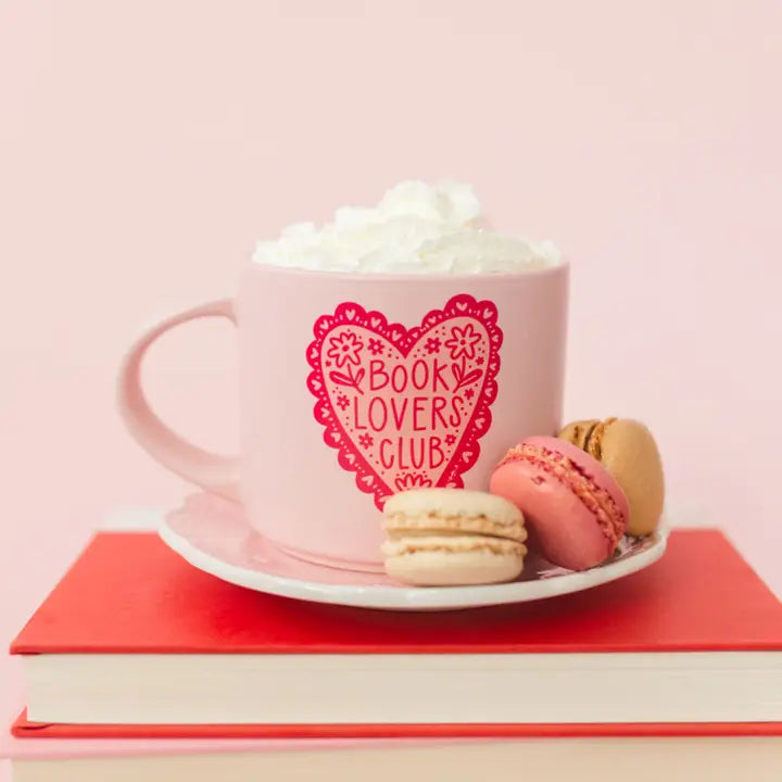 Book Lover Mug (Pink)
