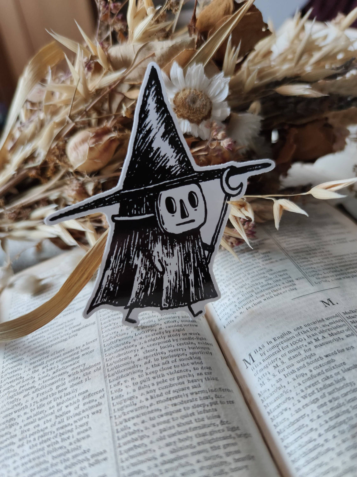 Little Witch Vinyl Sticker
