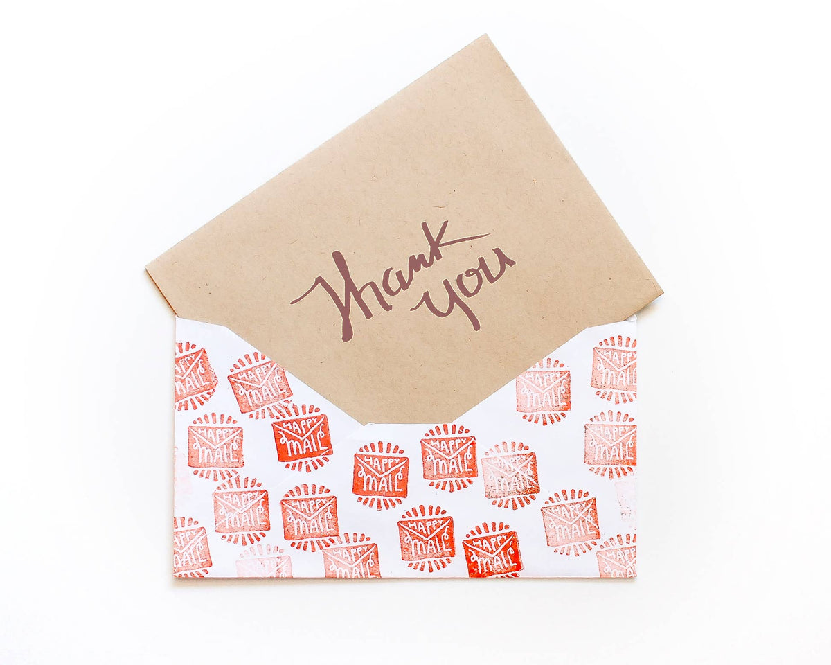 Happy Mail Rubber Stamp