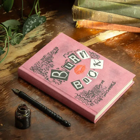 Burn Book Journal, Vintage Cover, Blank Pages