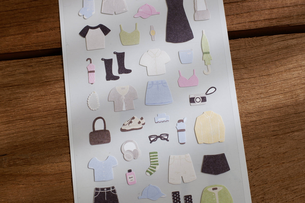 Suatelier-1178 Dailylook Sticker Sheet