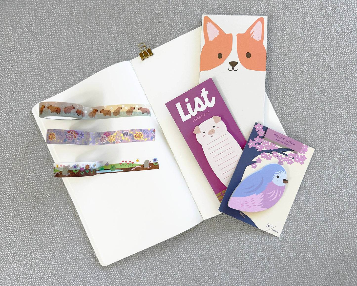 Capybaras Washi Tape