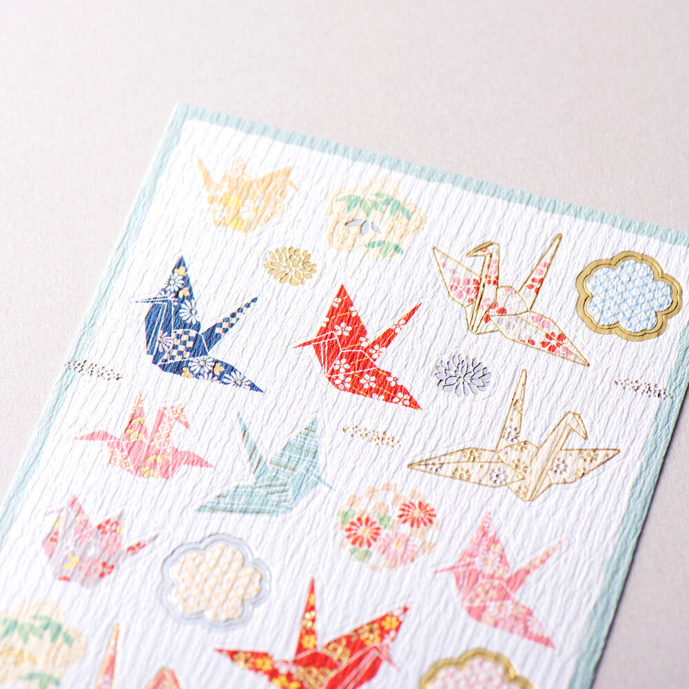 Japanese Crane Sticker Sheet