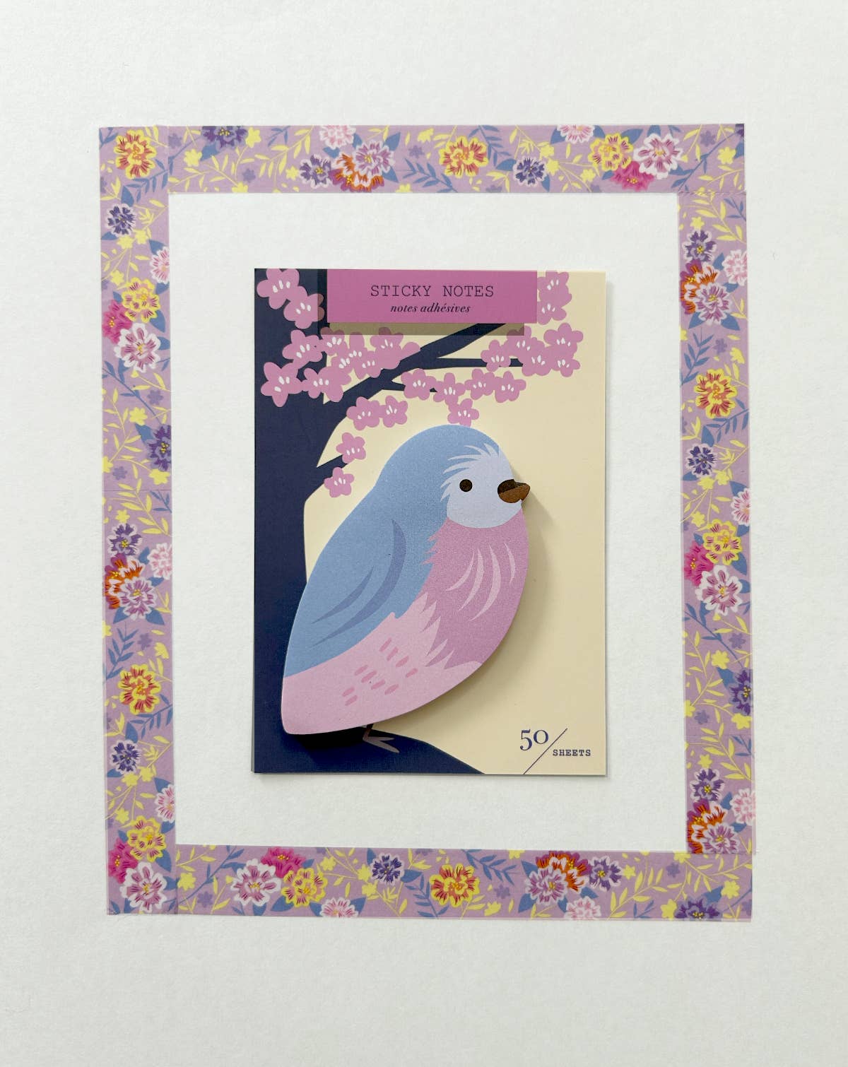 Spring Song Die Cut Sticky Notes