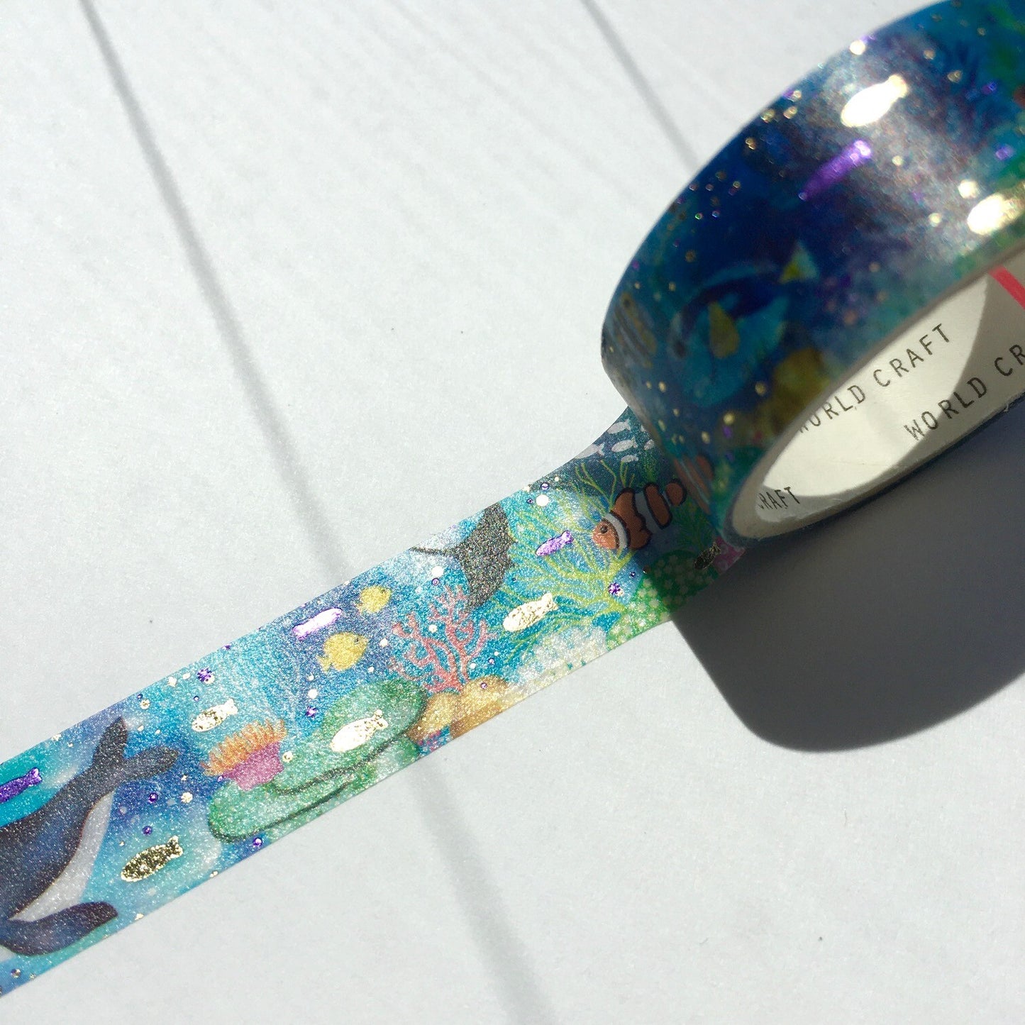 Sea Glitter Masking Tape