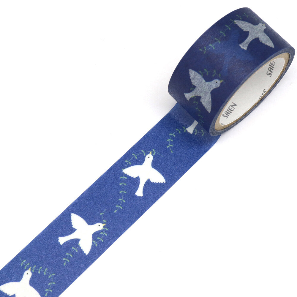 Birds Heidi Valkola × Saien Washi Tape