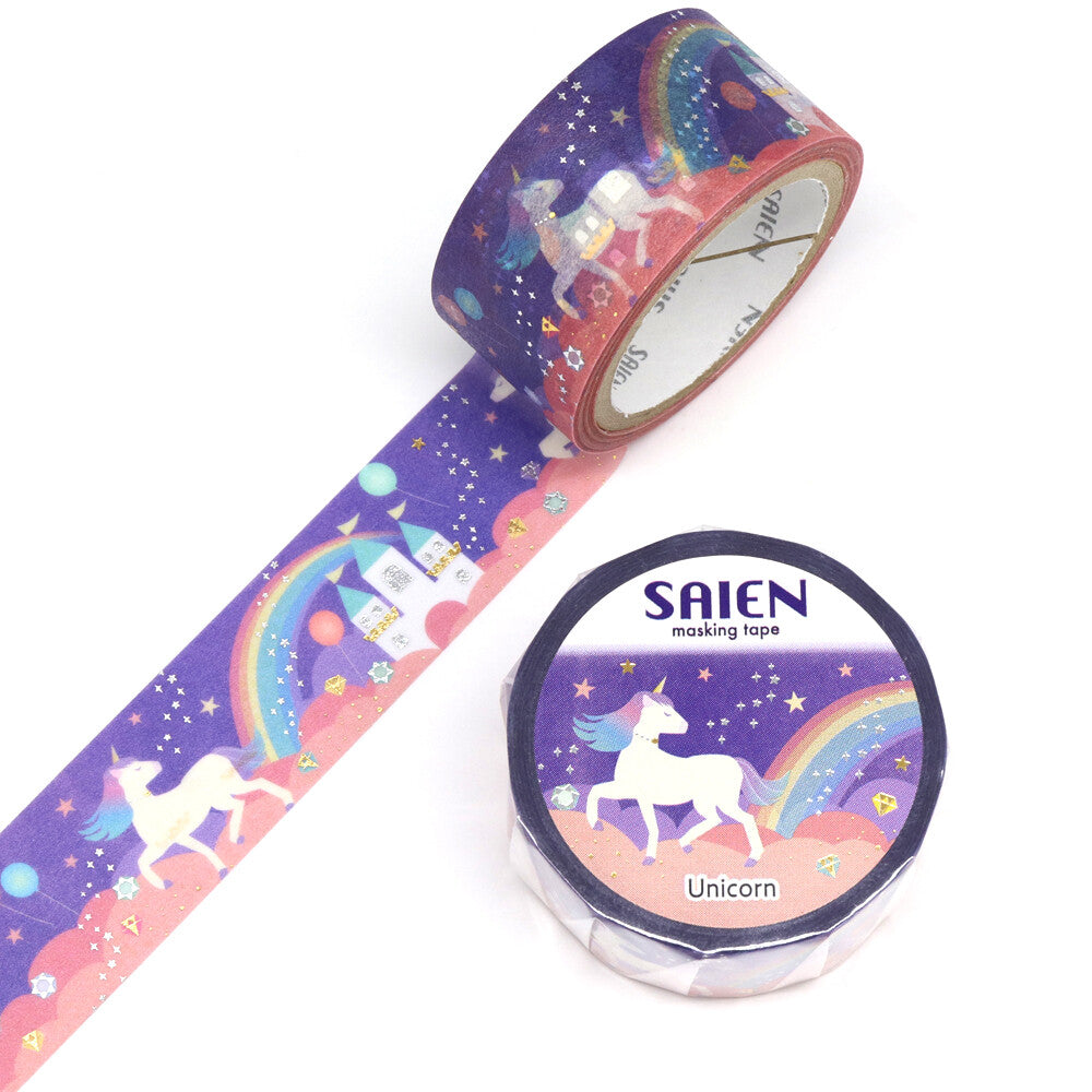 Unicorn Gold & Silver Foil