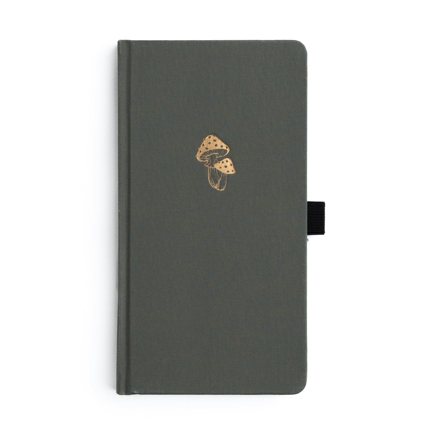 Exclusive Archer and Olive Mushroom Notebook Traveler's Notebook Dot Grid Spring 2025 Collection Double Mushroom Gray Cover