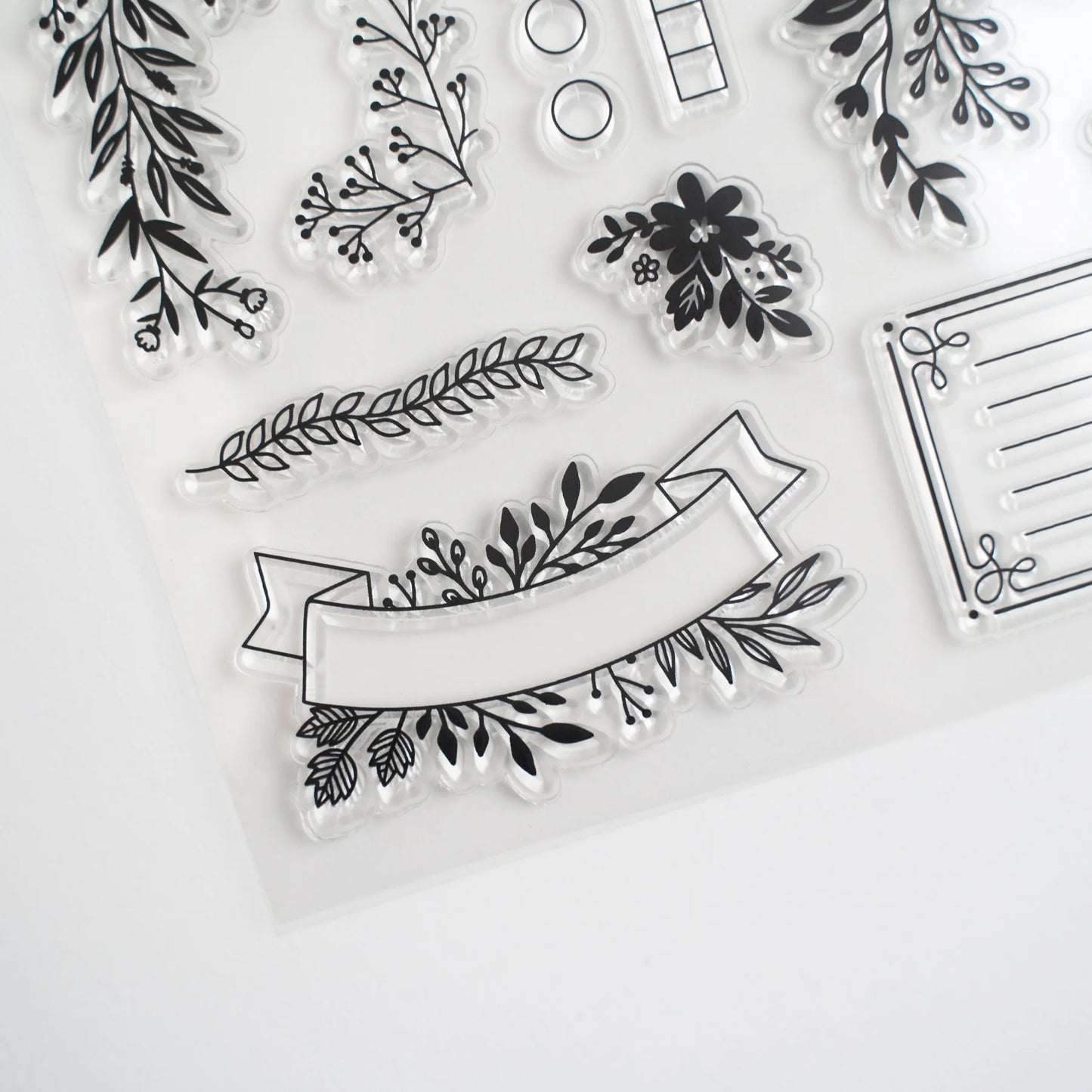 Archer and Olive Signature Floral Stamp Set