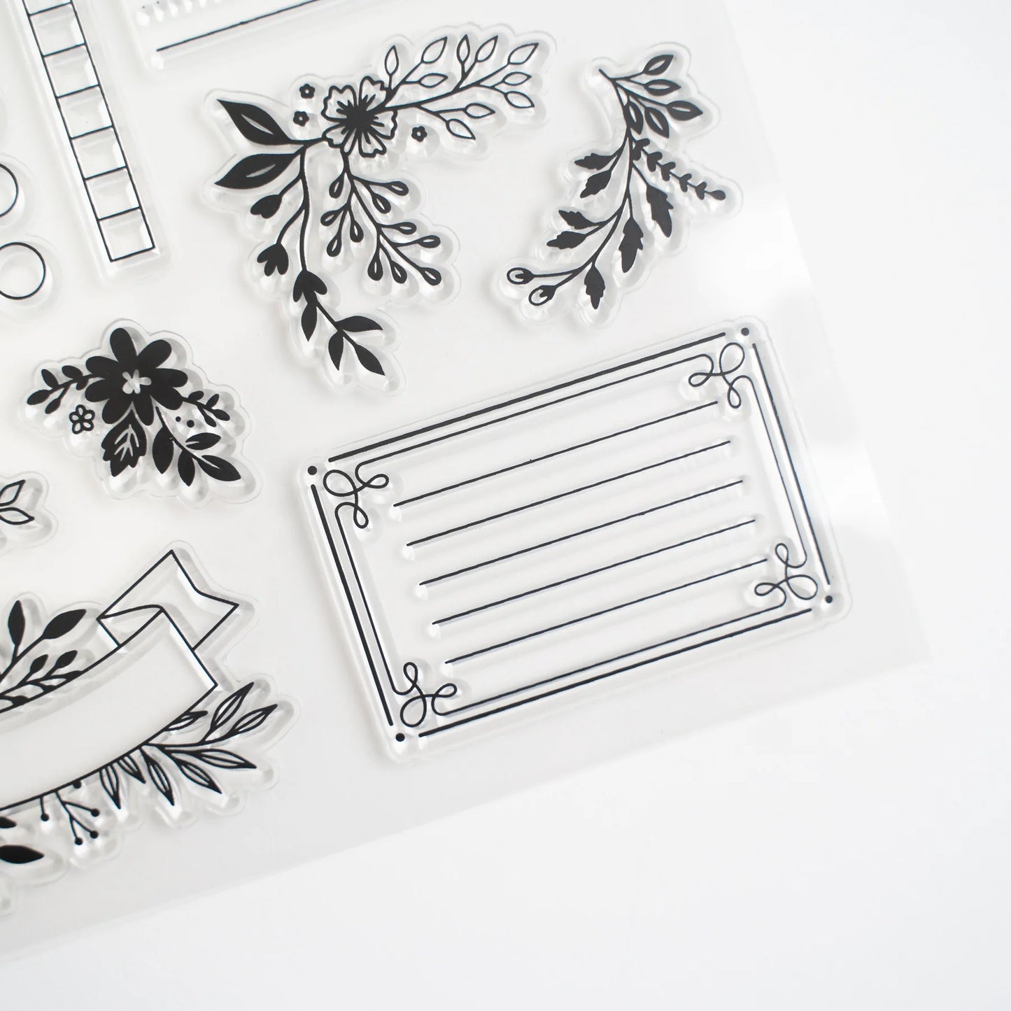 Archer and Olive Signature Floral Stamp Set