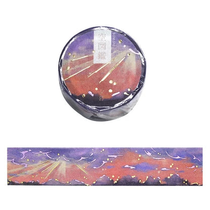 BGM Washi Tape - Dusk Sky