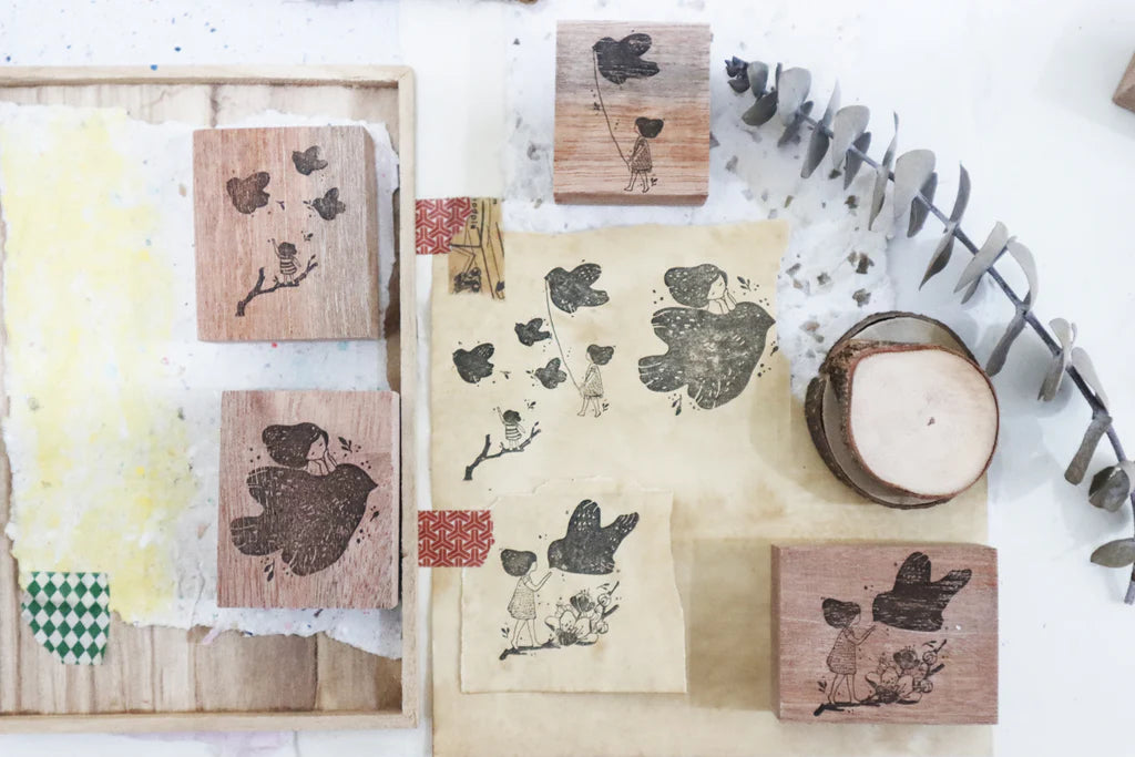 Black Milk Project - Soulmate (Bird Series I) Rubber Stamp
