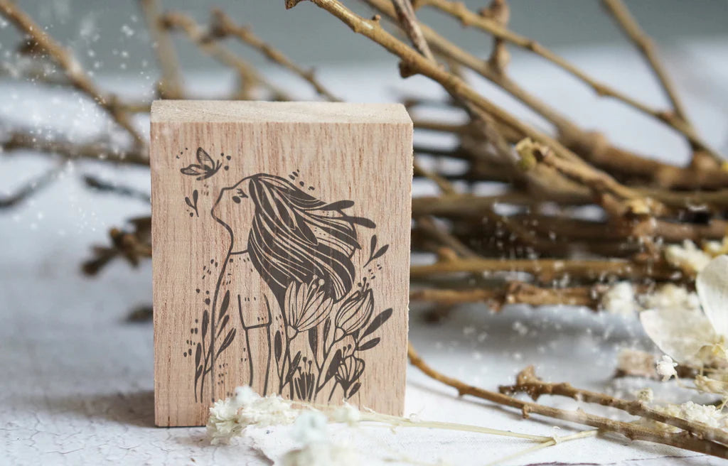 Black Milk Project - Butterfly Rubber Stamp