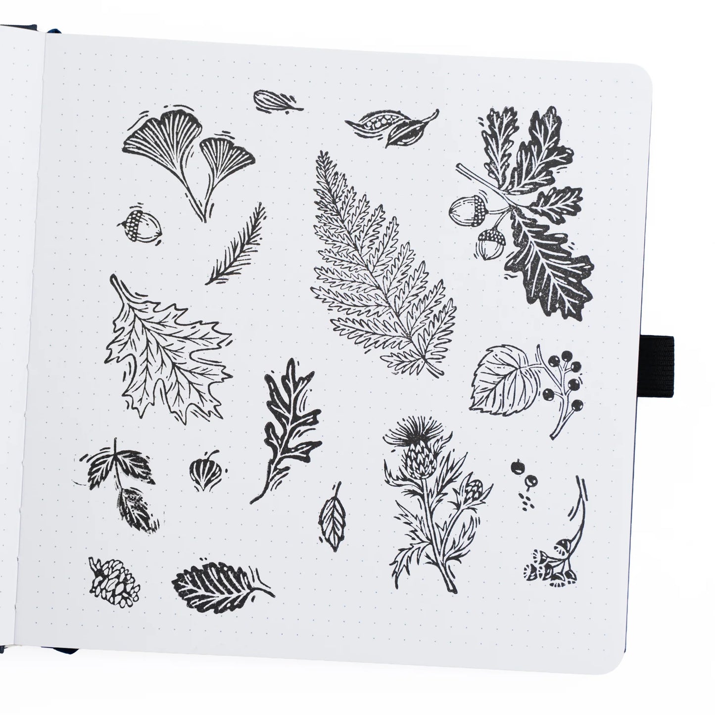 Acrylic Stamps: Forest Foliage