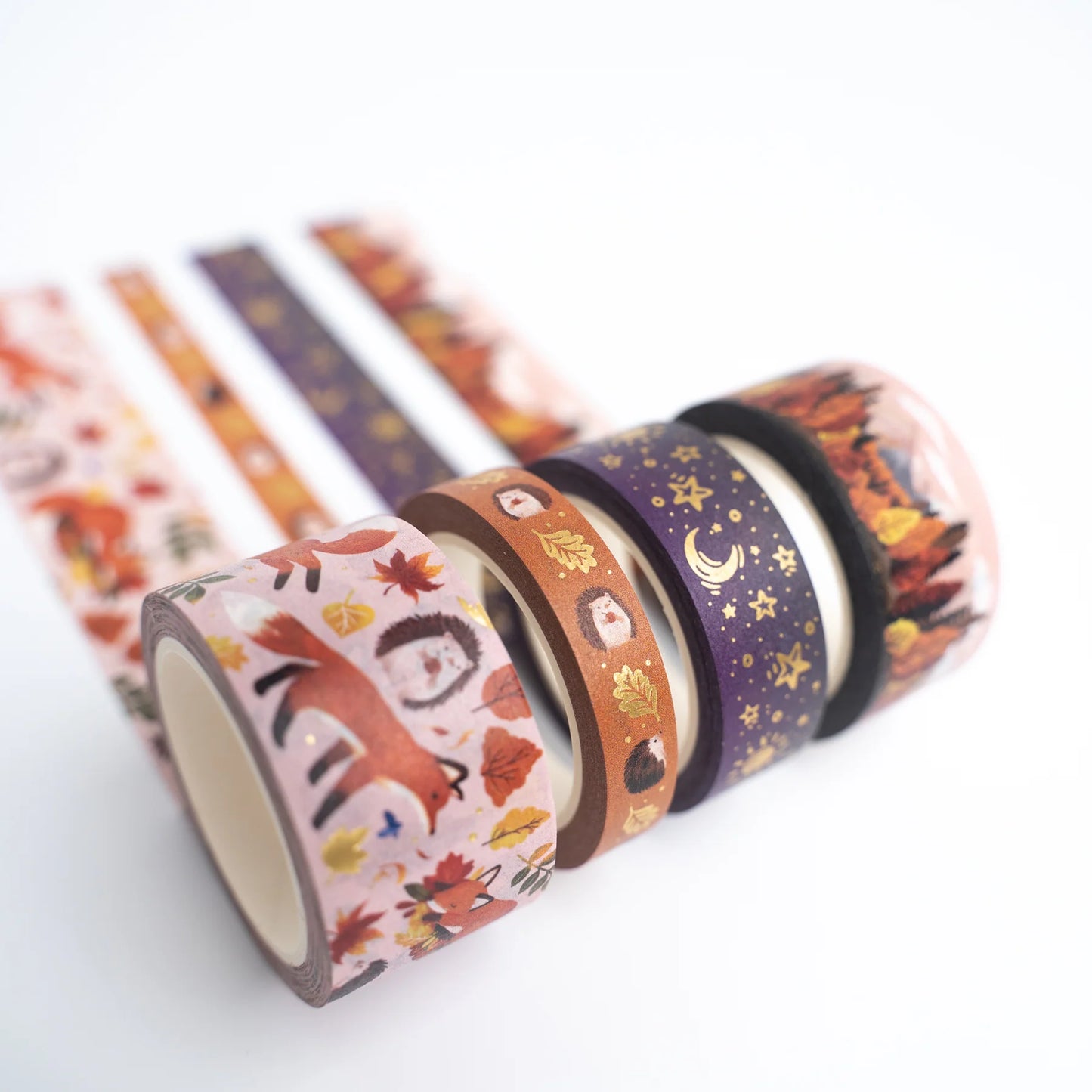 Washi Set: Forest Foxes