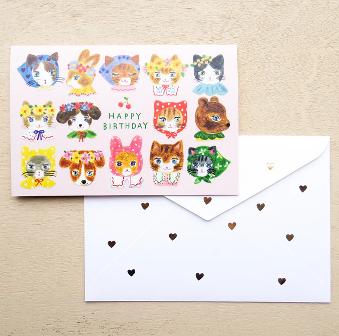 Aiko Fukawa Birthday Card "Nikoniko!"