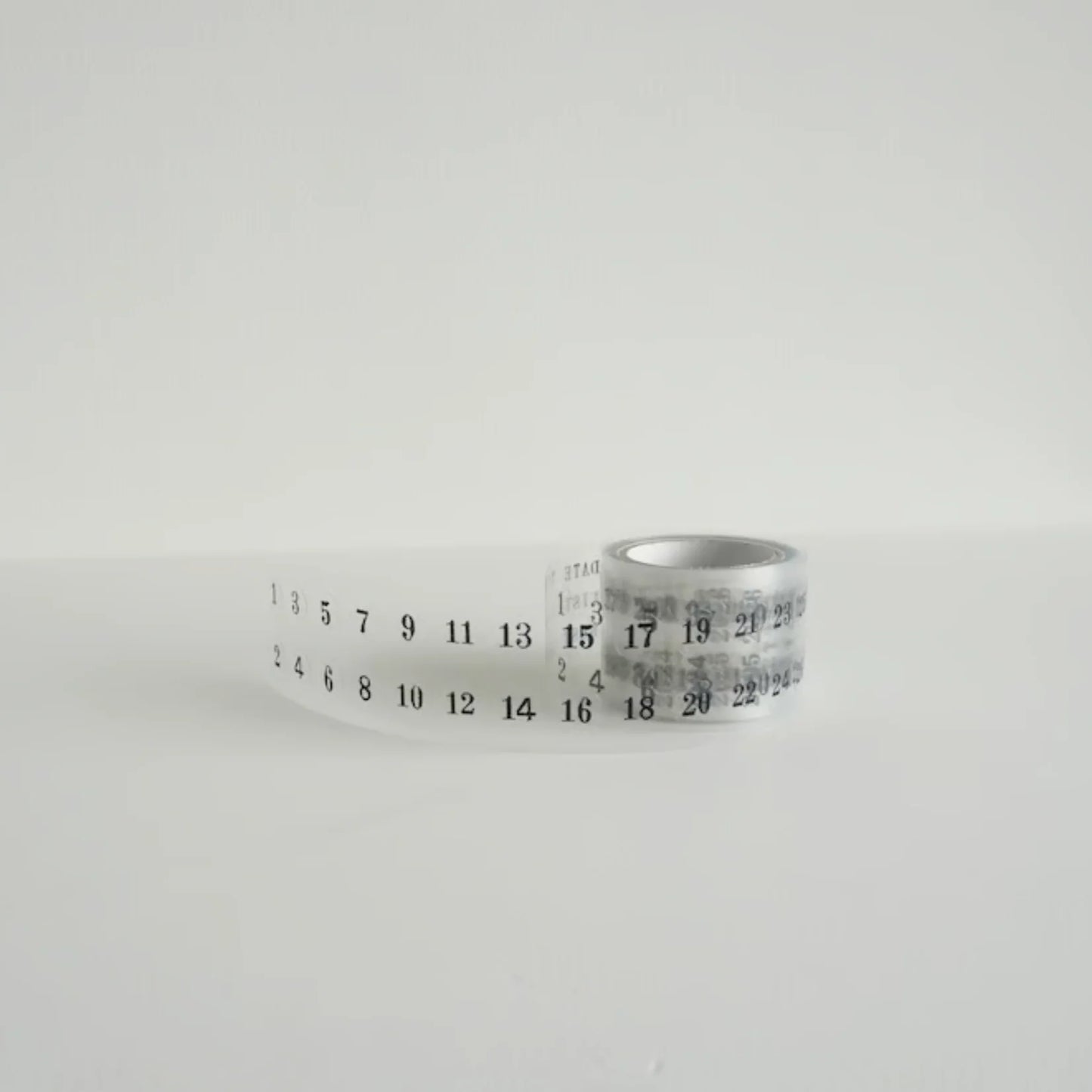Yohaku Roll Seal Calendar PET Tape
