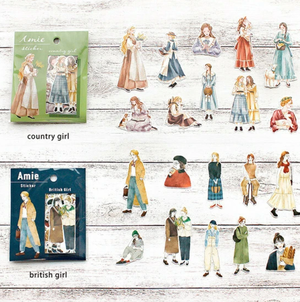 Amie Sticker - British Girl