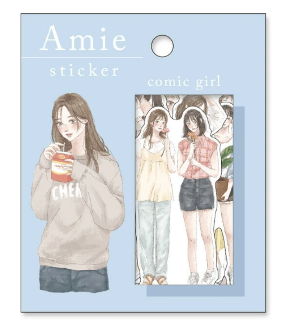Amie Sticker - Comic Girl