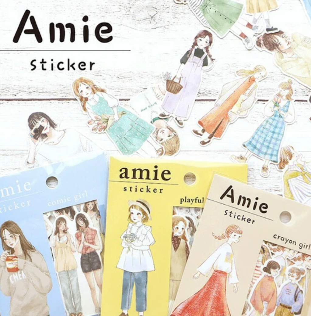 Amie Sticker - Comic Girl