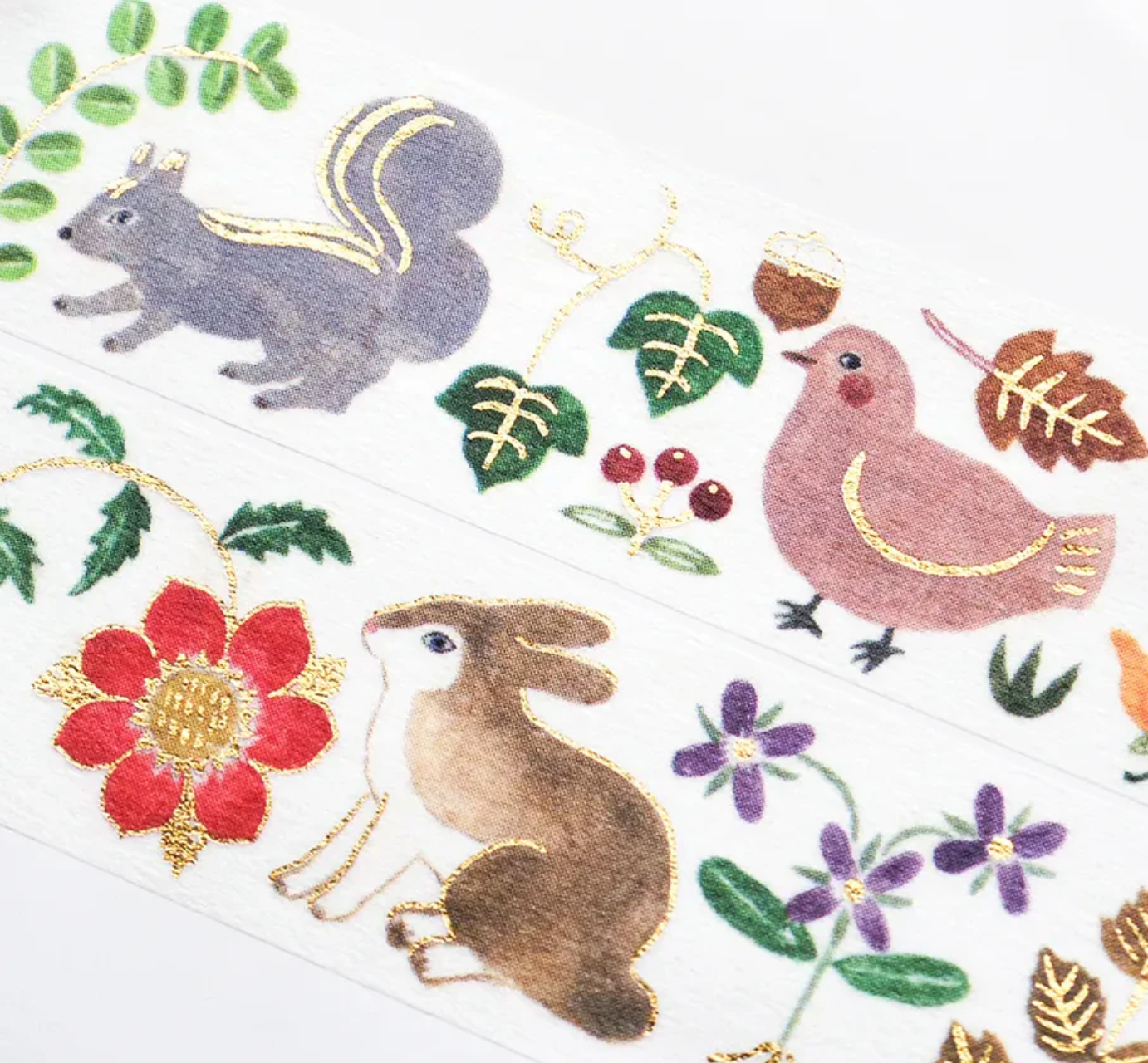 Aiko Fukawa Foil-Stamped Washi Tape - Kusamura