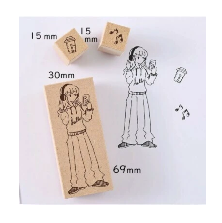 Girl Stamp Set 3