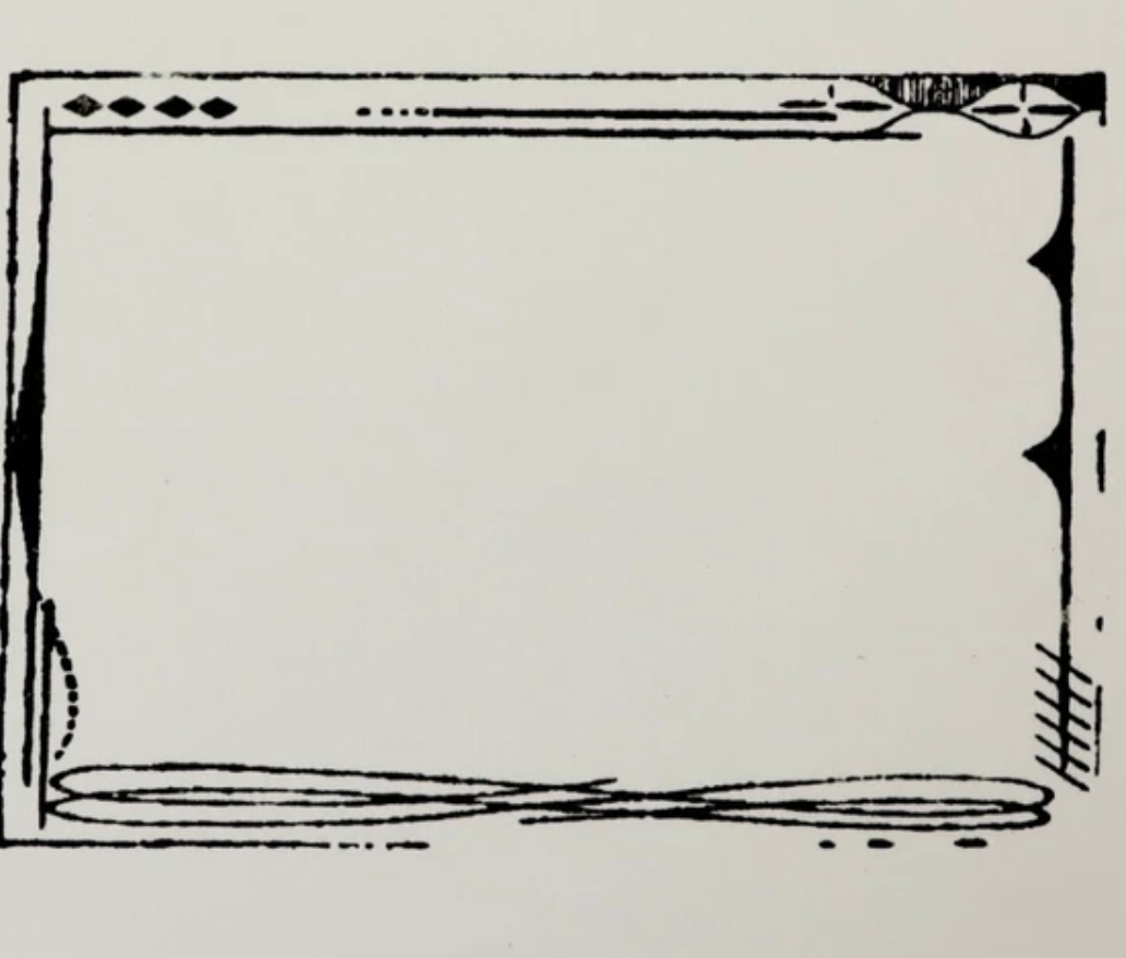 Yohaku Stamp - Greedy Picture Frame