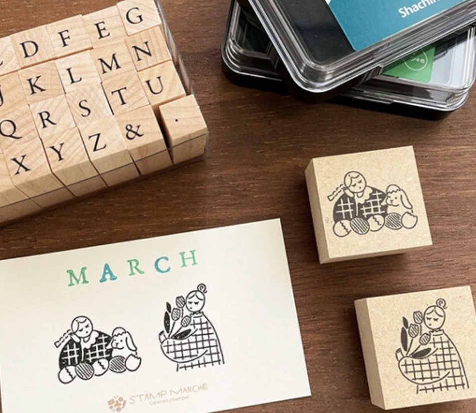 Marl-chan Tulips Stamp