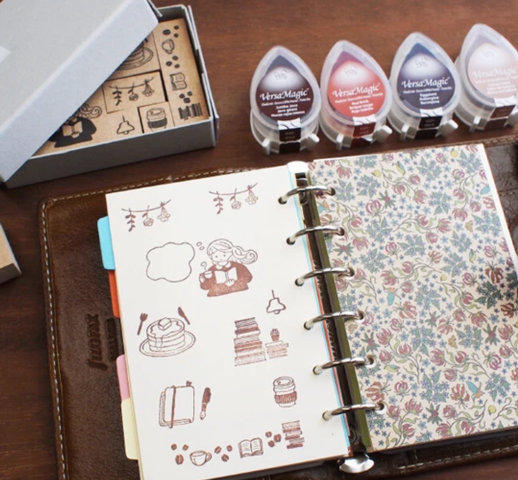 Creator's Stamp Box - Book Cafe